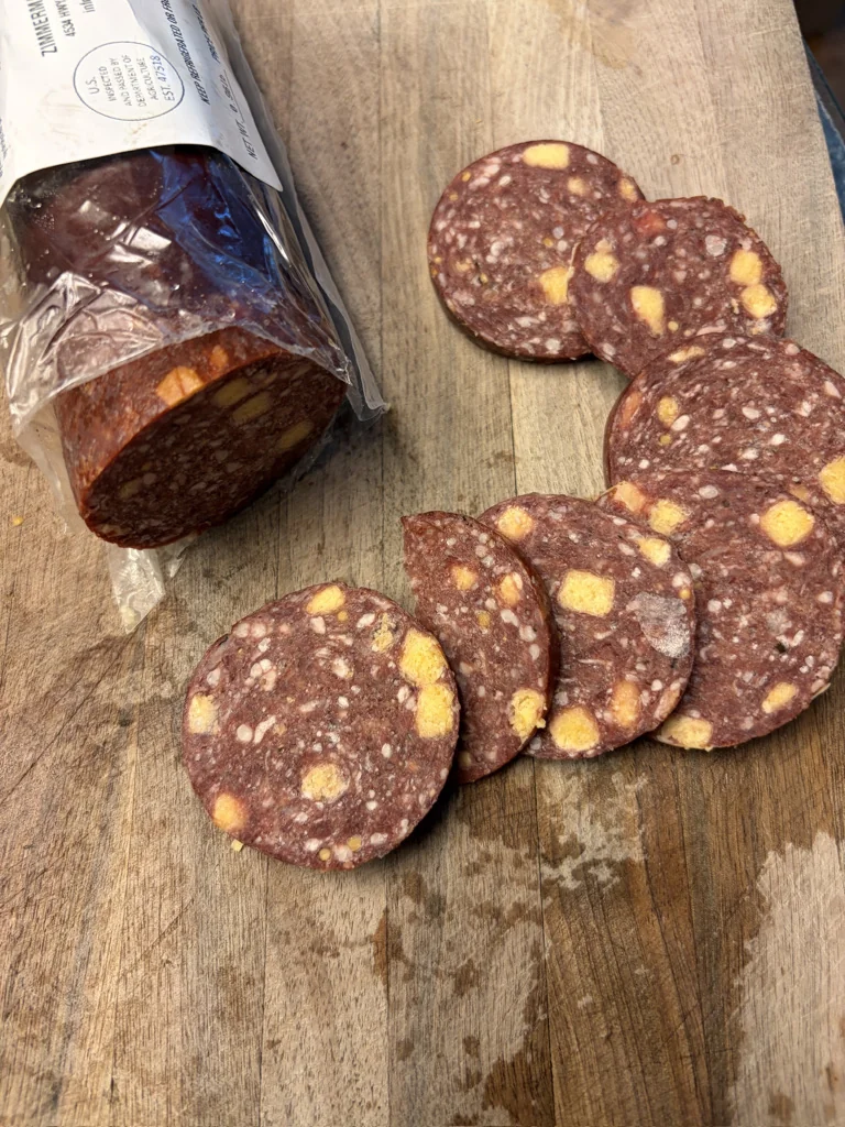 Summer Sausage with Pepper Jack